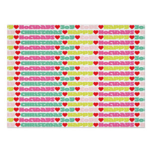 Pôster desejos coloridos brilhantes   férias de natal