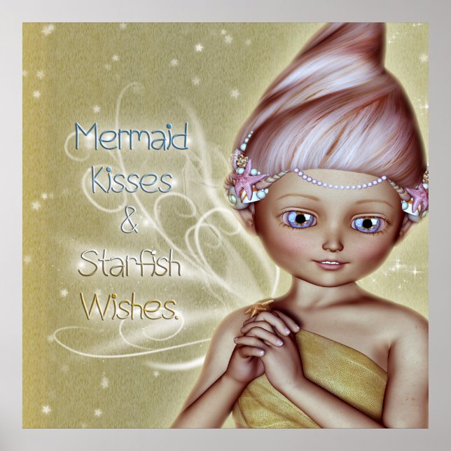 Poster Desejos de Estrela do Mar (Frente)