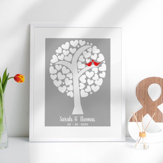 Poster Desejos dos Convidados para Casamento ou Aniversár (Criador carregado)