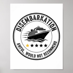 Poster Desembarque - Terrível Não Recomendaria 3