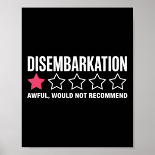 Poster Desembarque Terrível Não Recomendaria Divertido Cr