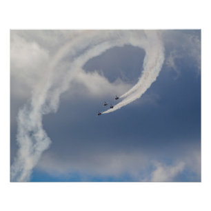 Pôster Desempenho da exibição de ar