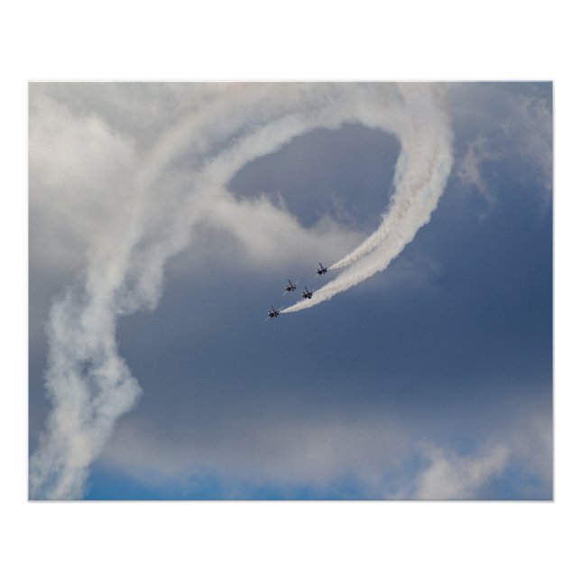 Pôster Desempenho da exibição de ar (Frente)