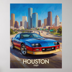 Poster Desempenho Rodoviário Urbano em Houston Texas 1989
