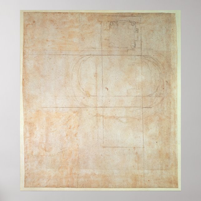 Pôster Desenho arquitetônico (Frente)