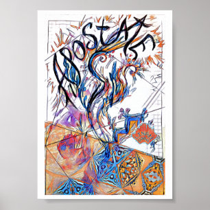 Poster Desenho Colorido de Dodó Livre