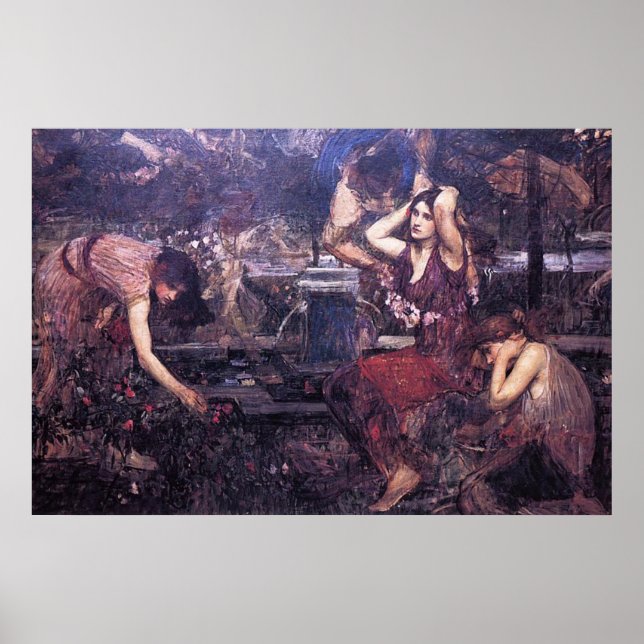 Poster Desenho da Flora e dos Zephyrs (Frente)