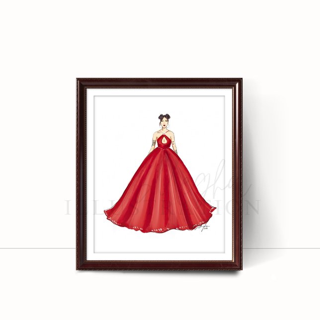 Poster desenho da moda, ilustração da moda, (Criador carregado)