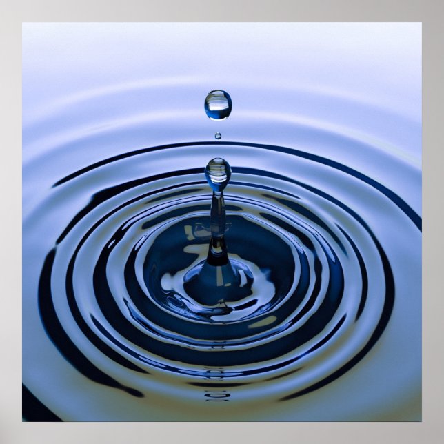 Poster Desenho de água 4 (Frente)