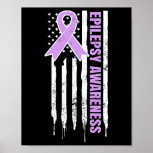 Poster Desenho de Conscientização sobre Epilepsia Patriót