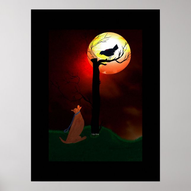 Poster Desenho de LeeMarie .Olá (Frente)