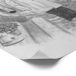 Poster Desenho de mim e do meu avô