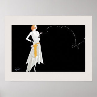 Poster Desenho de moda 1920