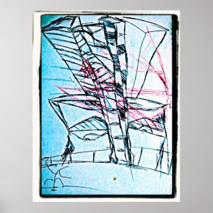 Pôster Desenho de Nariz da Cidade