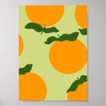 desenho de padrão laranja