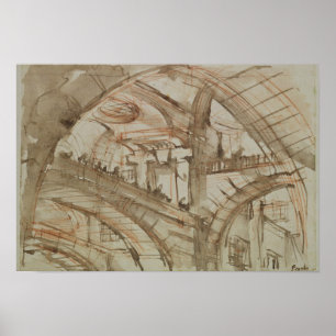 Poster Desenho de uma prisão imaginária