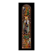 Desenho de Vitral de St. Gobnait