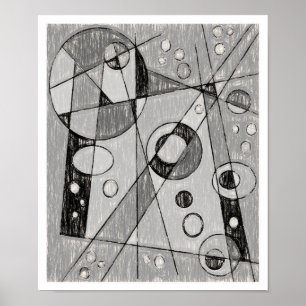 Poster Desenho do abstrato nº 747