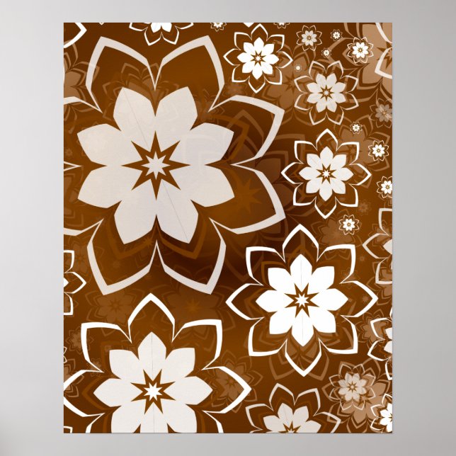 Poster Desenho Floral 13 (Frente)