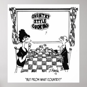 Poster Desenhos animados 4527 do cozinhar: