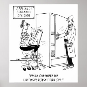 Poster Desenhos animados 4876 do refrigerador