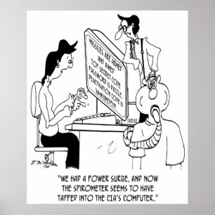 Pôster Desenhos animados 7314 do Spirometer