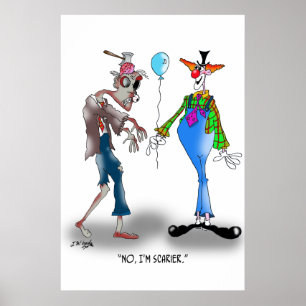 Pôster Desenhos animados 9373 do zombi