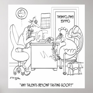 Poster Desenhos animados 9469 do emprego