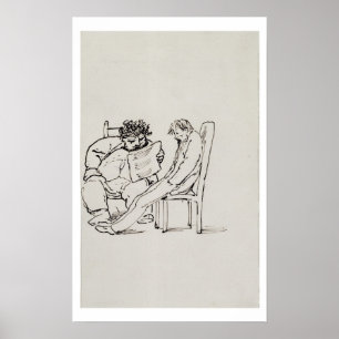 Pôster Desenhos animados de William Morris (1834-96) que