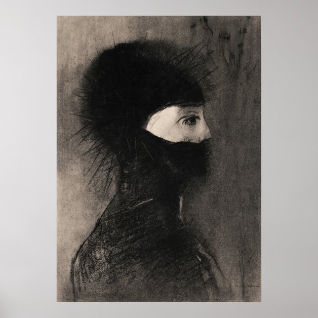 Poster Desenhos do Vintage Redon (Frente)