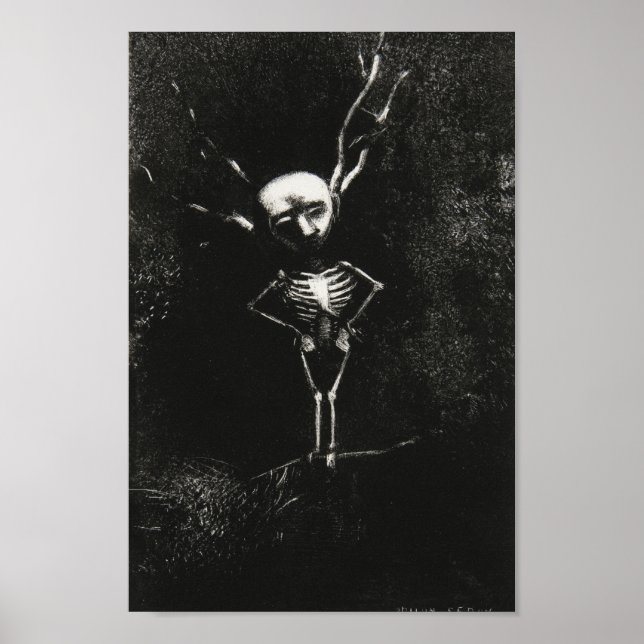 Poster Desenhos do Vintage Redon (Frente)