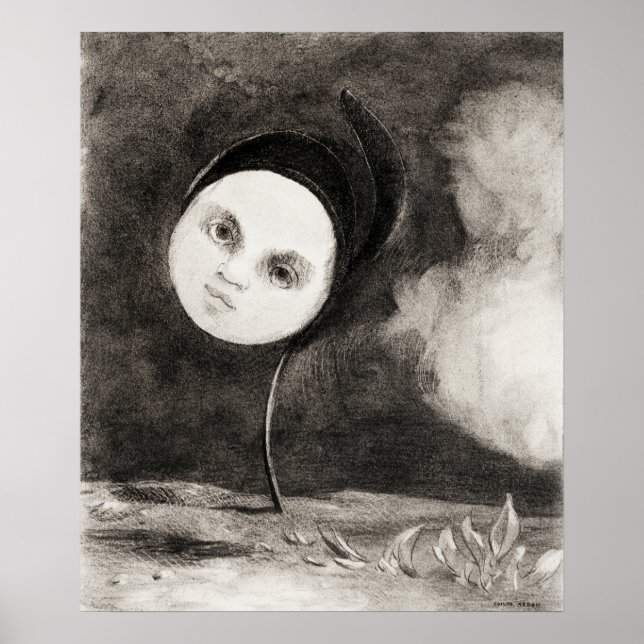 Poster Desenhos do Vintage Redon (Frente)