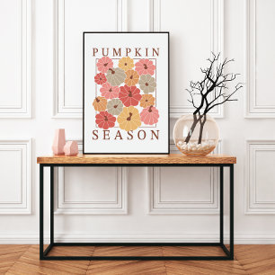 Poster Desenquadrada de Whimsical de Pumpkin