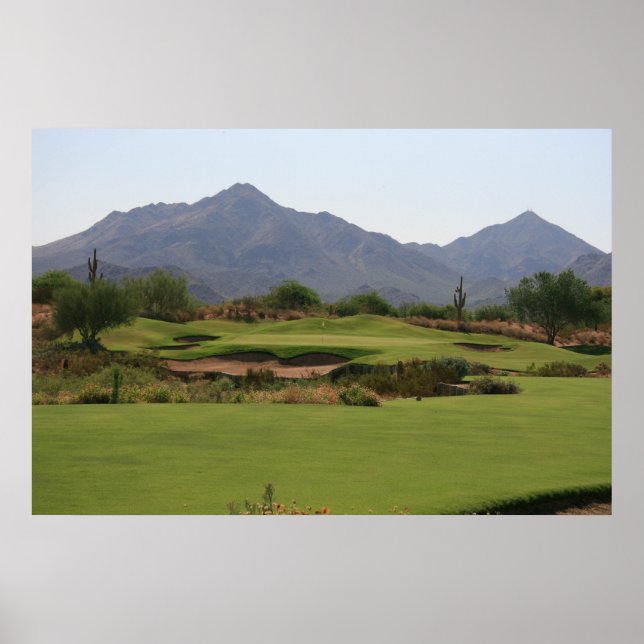 Pôster Desert Golf (Frente)