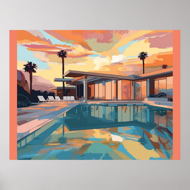 Poster DESERT LIVING DESIGN nº 1 (Frente)