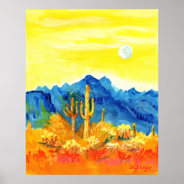 Poster Desert Moonrise (Frente)