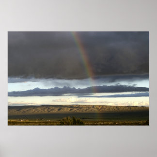 Poster Desert Rainbow