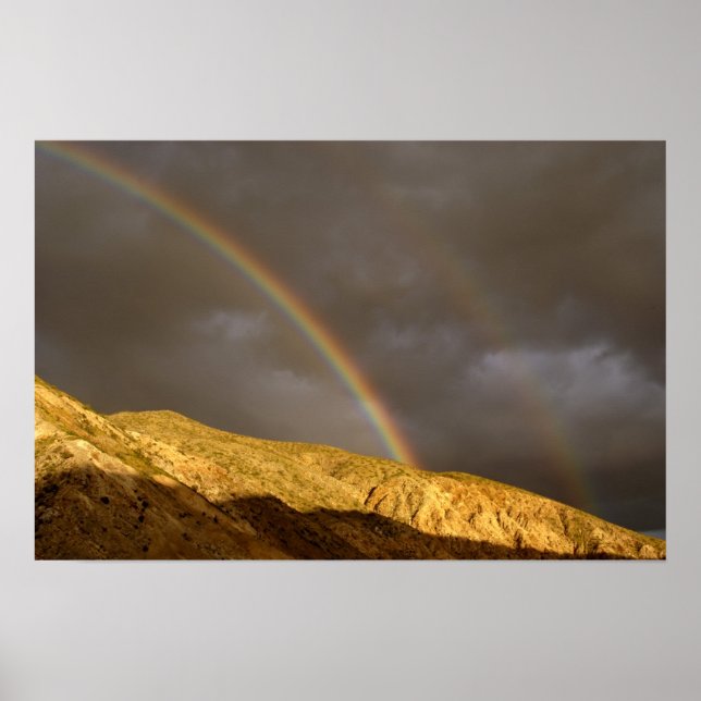 Pôster Desert Rainbow (Frente)