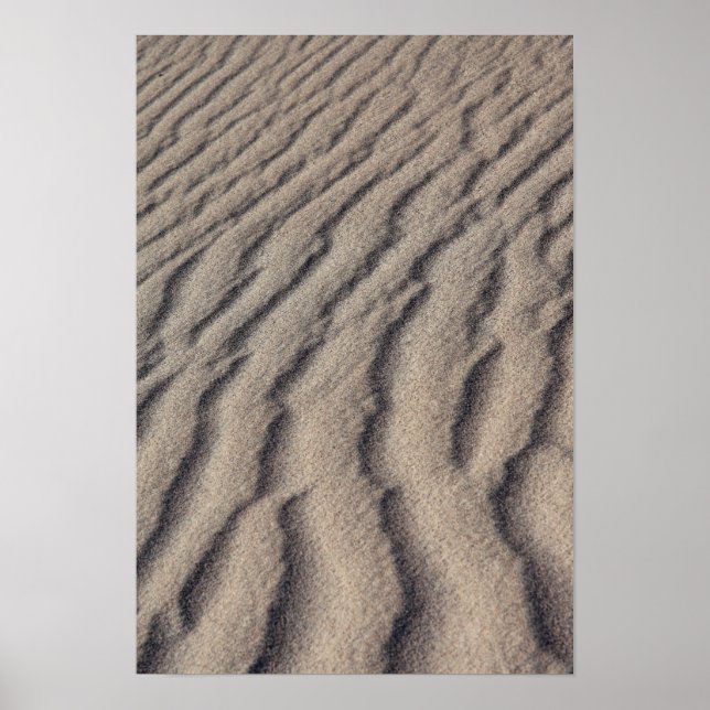 Poster Desert sand ripples (Frente)