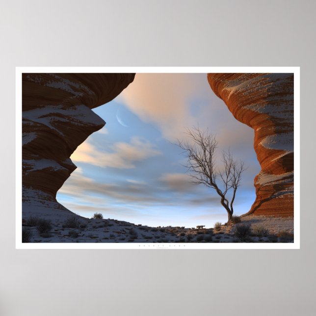 Pôster Desert Snow (Frente)