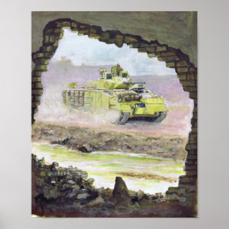 Poster Desert Warrior Iraque