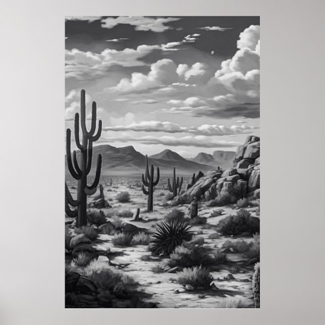 Poster Deserto (Frente)