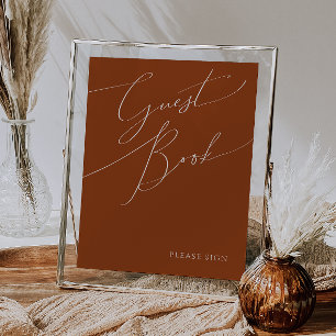 Poster Deserto Caprichoso   Letreiro de Livro de Visitas 