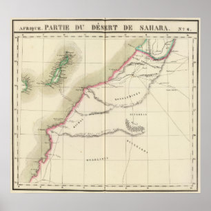 Poster Deserto do Saara, África 6