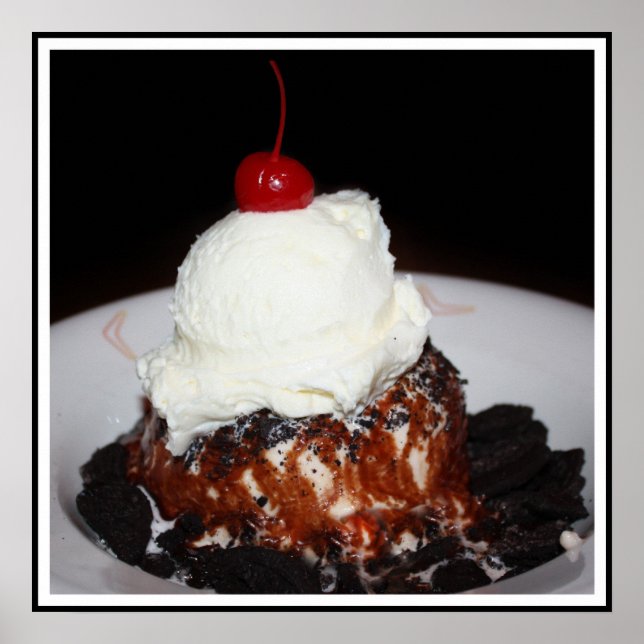 Pôster Deserto do sorvete (Frente)