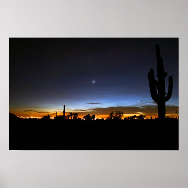 Pôster Deserto Majestoso dorme (Frente)