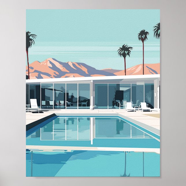 POSTER DESERTO VIVENDO #4 (Frente)