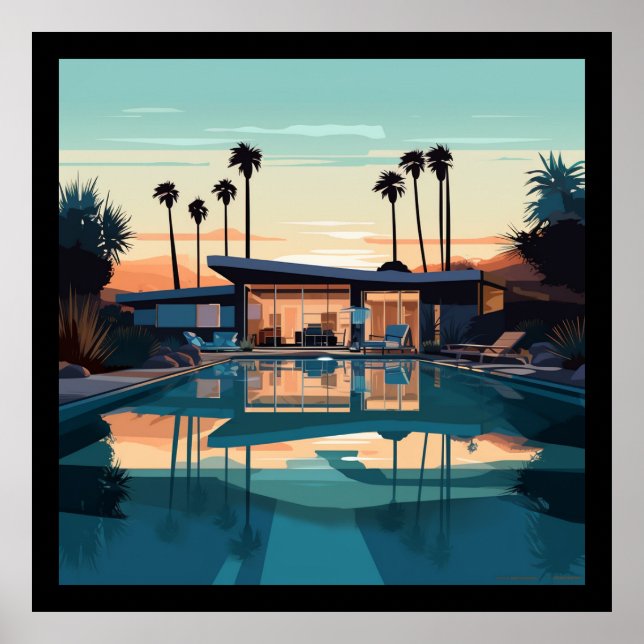 POSTER DESERTO VIVENDO #5 (Frente)