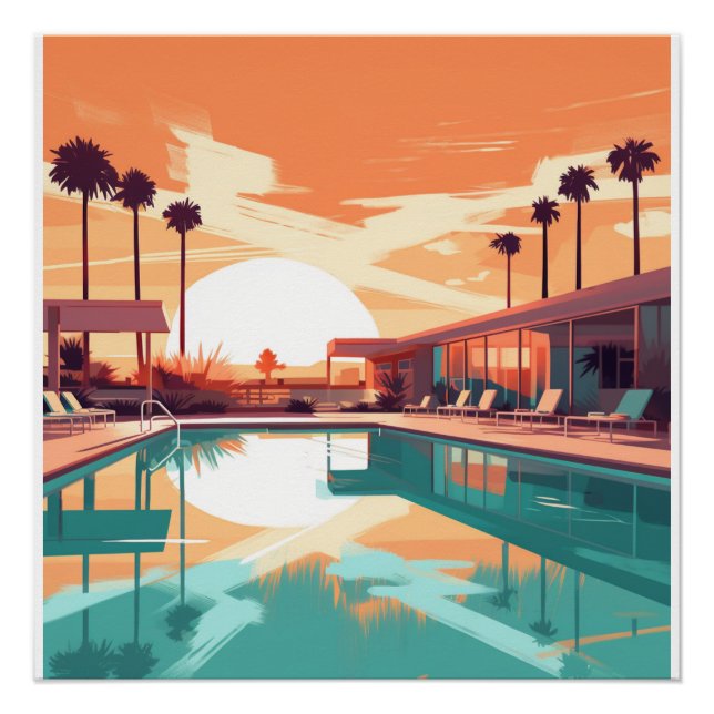 PÔSTER DESERTO VIVENDO #6 (Frente)