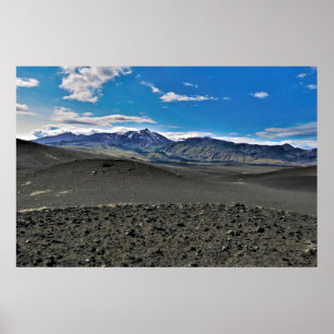 Poster Deserto vulcânico